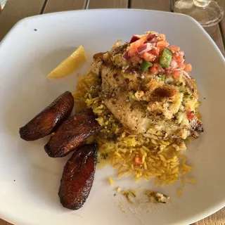 Crab & Shrimp Topped Salmon