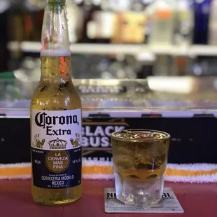 Whiskey Lane: beer and whiskey