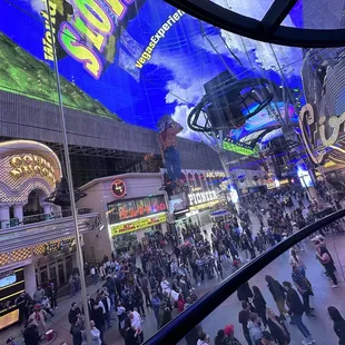 The view from the rotating bar