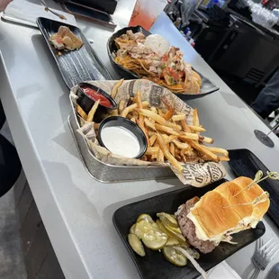 Slidders, Frys, and Nachos