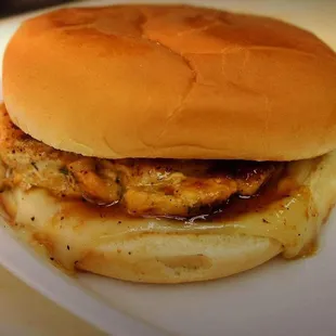 a chicken sandwich
