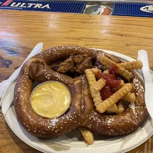Pretzel special $10