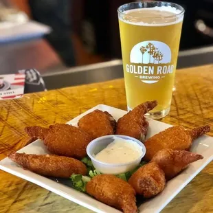 chicken wings and fried chicken, food