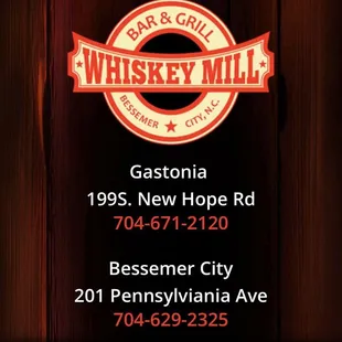 Two places, same great people, food, and drink!