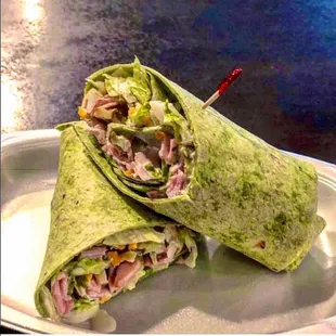 Love the wraps at Whiskey Mill