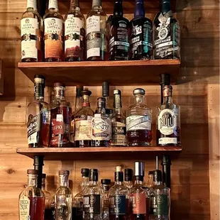 Nice bourbon selection