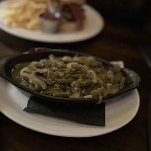 I call these &quot;Grandma&apos;s Green Beans&quot; because that is what they remind me of.  Like a green bean hug.  Delicious.
