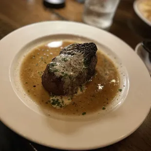 This is a 12oz Filet.  It was perfectly cooked.
