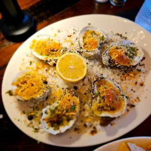 Broiled Gulf Coast Oysters