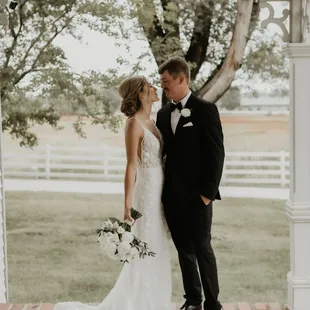 Photo spot on front porch of farmhouse