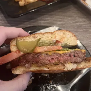 Medium burger
