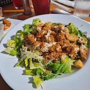Chicken Caesar salad