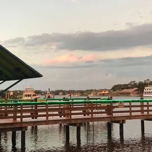 sushi and sashimi, outside