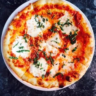 pizza, food
