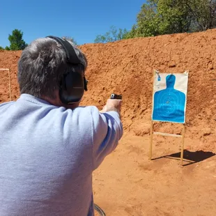 Basic Pistol Course from the 3 yard line