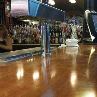 New bar tops and a whole new draft beer system!