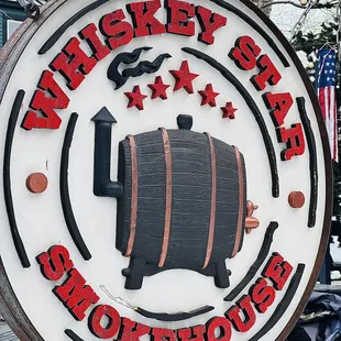 Patio sign