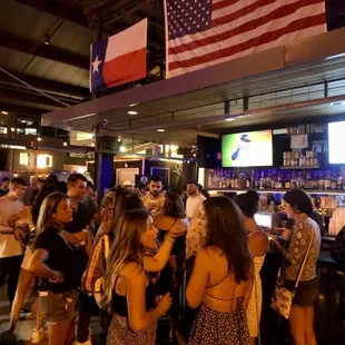 a large group of people