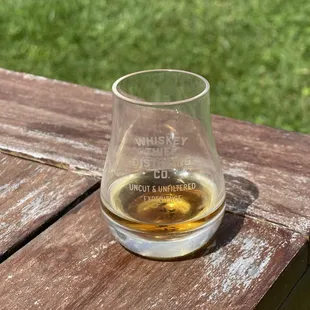 A pour from barrel #3, check out the char!