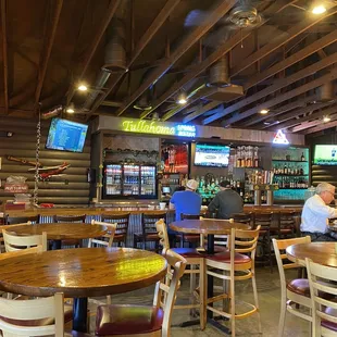 people sitting at the bar