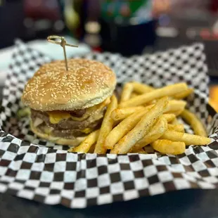 House Special Cheese Burger