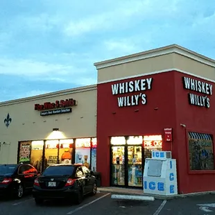 the outside of the building