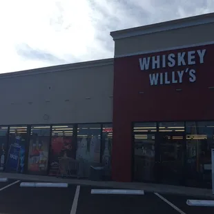 the outside of the building