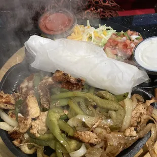 CHICKEN FAJITAS