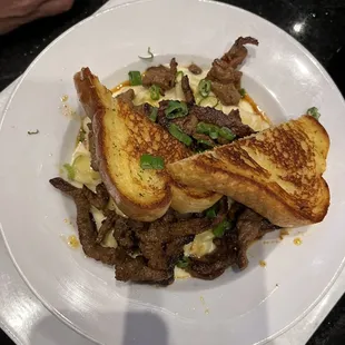 Steak STEAK STRIPS MAC N CHEESE