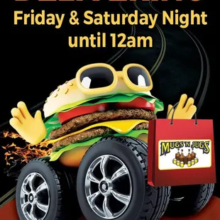 We deliver within a 10 mile radius! Order today!