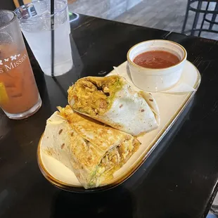 Burrito with Chorizo