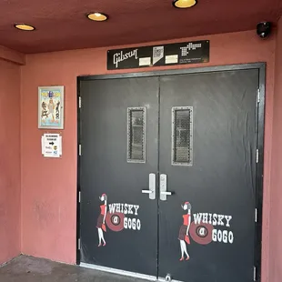 Waiting for doors to open.