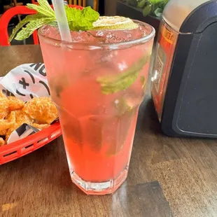 Red mojito