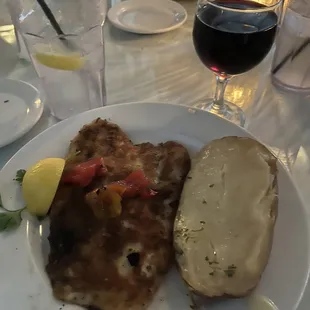 Sea bass with smoked potato