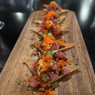 Tuna Nachos.....unbelievable