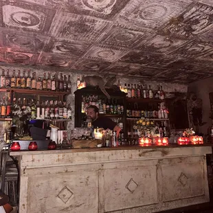 Dedicated mescal bar. Very knowledgeable barkeep.