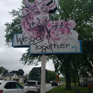 a sign for we go together