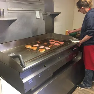 I don't remember her name but she was awesome!