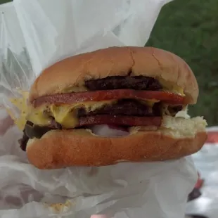 Double Pig n Cow with Cheese