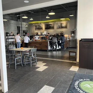 Bar area