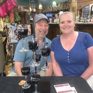 Our friends (Darren and Pam)