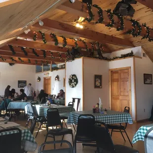 Upstairs dining room