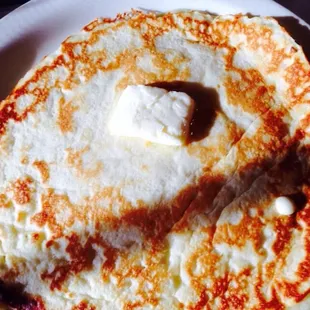 &quot;Small&quot; pancake it fills a whole plate