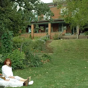 Find your spot on the six acres to  have a picnic, surrounded by the water and flower gardens.