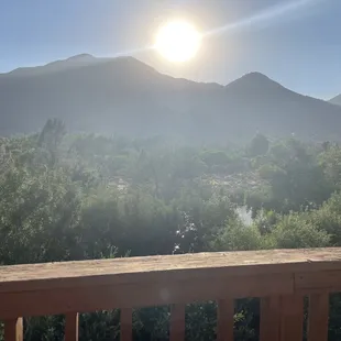 Sunset View from the pool