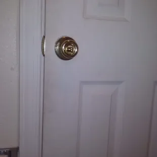 Bathroom door