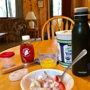 Breakfast Table is set