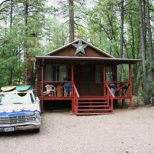 Our favorite cabin at Whispering Pines.