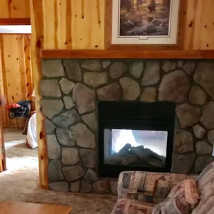 See through Fireplace