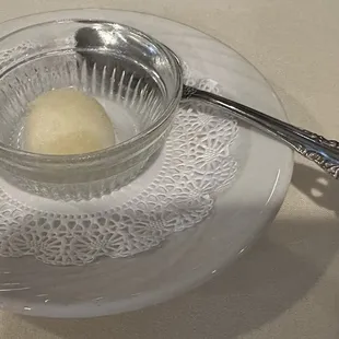 Lemon sorbet